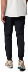 Columbia Pantalon Lung de Drumeție pentru Bărbați Negru