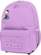 Polo Pins Schulranzen Rucksack Flieder 20lt