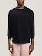 Langarmbluse Black Off White