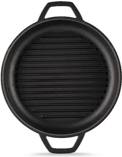 Hosse Hosse Gusseisen Grill mit Deckel 28cm