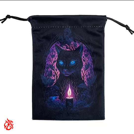 Cat Holding 4 Polyester Storage Carry Bag RPG Dungeons & Dragons Pathfinder Wargames