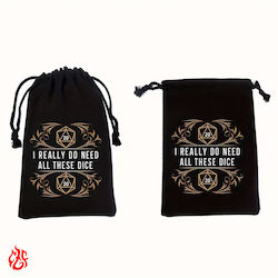 Bag Holding 3 Σάκος Αποθήκευσης Μεταφοράς Πολυεστερικός Rollenspiele & Miniaturenkriegsspiele Dungeons & Dragons Pathfinder Wargames