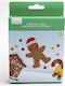 Diy Christmas Series Stickers with Rhinestones Cookie Bear