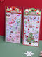 Christmas Series Embossed Stickers