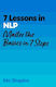 7 Lessons In Nlp: Master The Basics Of Neuro-linguistic Programming In 7 Steps Mo Shapiro John Murray Business
