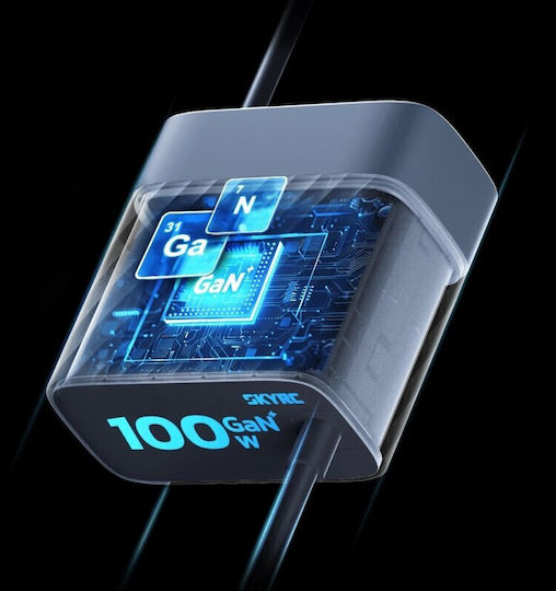 Skyrc Pdc100w Gan 5-20v Adaptor De Alimentare Usb-c Pd Încărcător