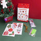 Diy Christmas Series Hanging Decorations Rhinestone Paper 10 Pieces