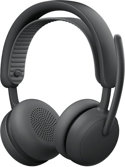 Logitech Zone 2 ES Wireless On Ear Multimedia Headset with Microphone and Bluetooth / USB-C Connectivity in Gray Colour