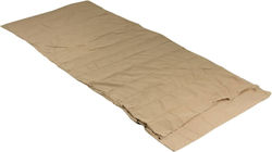 Епендивка за спален чувал Travelsheet Egyptian Cotton 220x90 Кафяв