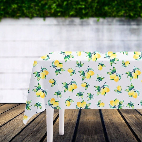 Vilde Tischdecke Zitronen 180x130cm