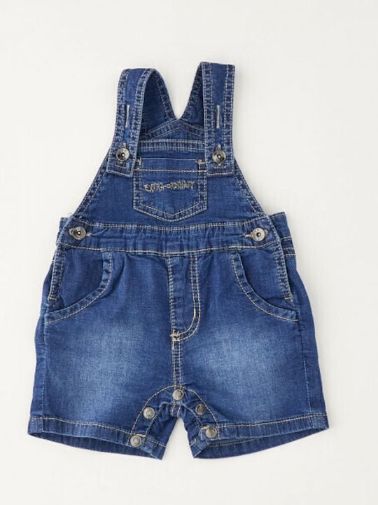 Παιδική Σαλοπέτα Τζιν Washed Blue