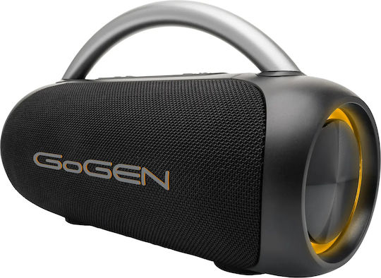 GoGEN BS380B Rollee Ηχείο Bluetooth 25W με Διάρκεια Μπαταρίας έως 12 ώρες Μαύρο