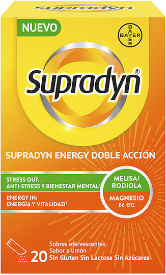 Supradyn Energy Supliment Pentru Stres 20 Plicuri