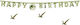 Garland Happy Birthday Jurassic World 165cm