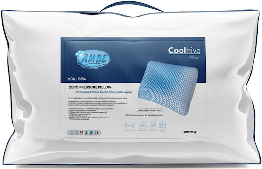 Amve Sleep Pillow Polyester 60x40x14cm Amve Sleep Pillow Polyester 60x40x14cm