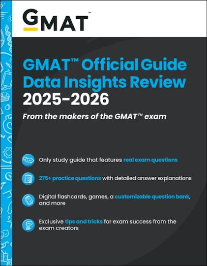Gmat Official Guide Data Insights Review 2025-2026 - John Wiley & Sons Inc - Paperback / Softback