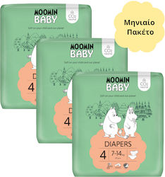 Muumi Baby No 4 For 7-14kg 126 Pieces Muumi Baby No 4 For 7-14kg 126 Pieces