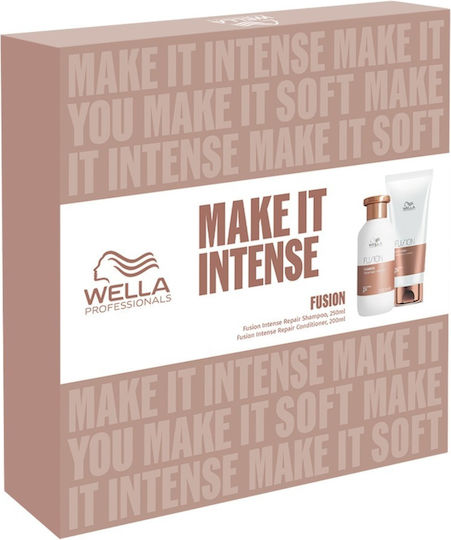 Wella Make It Intense Σετ Περιποίησης Μαλλιών Αναδόμησης & Θρέψης για Ταλαιπωρημένα Μαλλιά με Σαμπουάν & Conditioner 2τμχ