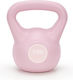 Kettlebell 4 Kg Bitum Durabil Acoperire Abs 18x21 Cm Roz