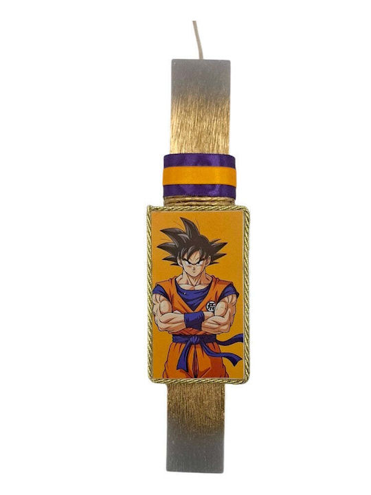 Пасхална Свещ Handmade Плакет Ароматична Драконова Топка Goku Кадър 25 См