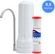 Filtrato Ct-14 Single Countertop Water Filter System with Faucet and Replacement Filter 50-0046/4