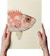 Paper Republic Replacement A4 Pads 48 Sheets with White Pages with White Pen Case