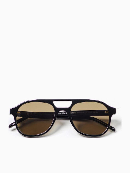 Common Sense Men's Sunglasses Black/Brown