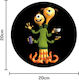 Mouse Pad Rubber Diameter 20cm Monsters