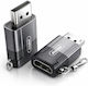 Andowl Converter DisplayPort Male to HDMI Female 1 Piece Q-HD182