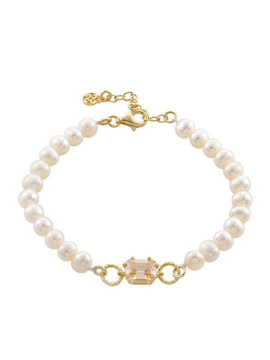 Oxette Women's Gold Plated Silver Bracelet
