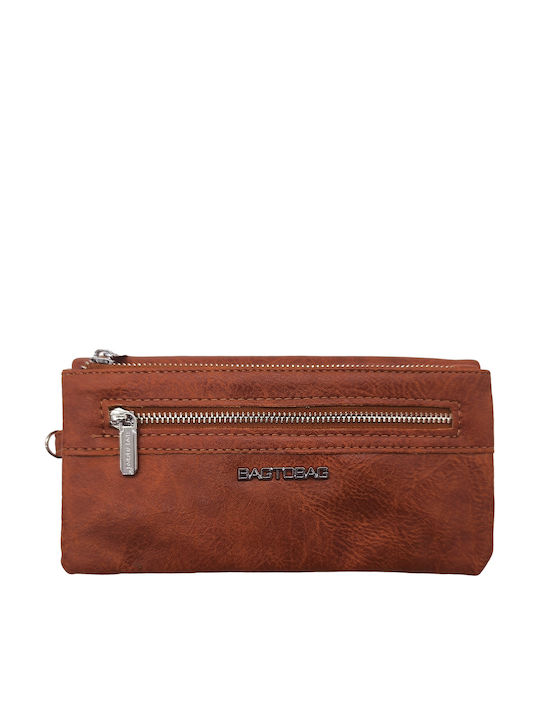Gift-Me Large Fabric Women's Wallet Brown