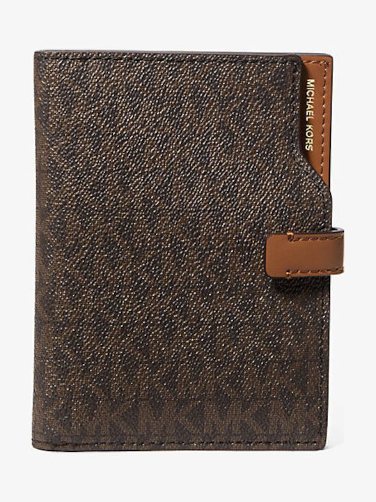 Michael Kors Jet Set Γυναικείο Πορτοφόλι Καφέ