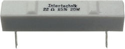 Radial Single 22 Ohm 20W Resistance (1 Piece) 32450-145