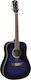 Semi-Acoustic Guitar Ranger 6eq Blue Sunburst