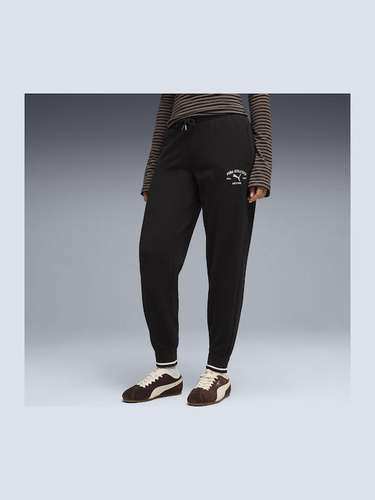 PUMA Pantaloni De Trening Negri
