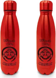 Super Mario Παγούρι 540ml Μαύρο Super Mario Παγούρι 540ml Μαύρο