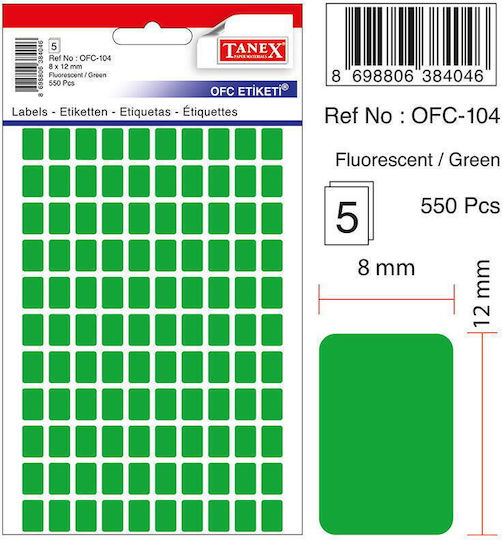 Tanex 550 Role Autoadezive în Role 8x12mm