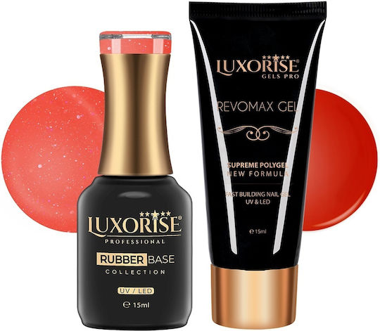 Polygel Gellack Gellack Hibiskus Flamme Luxorise