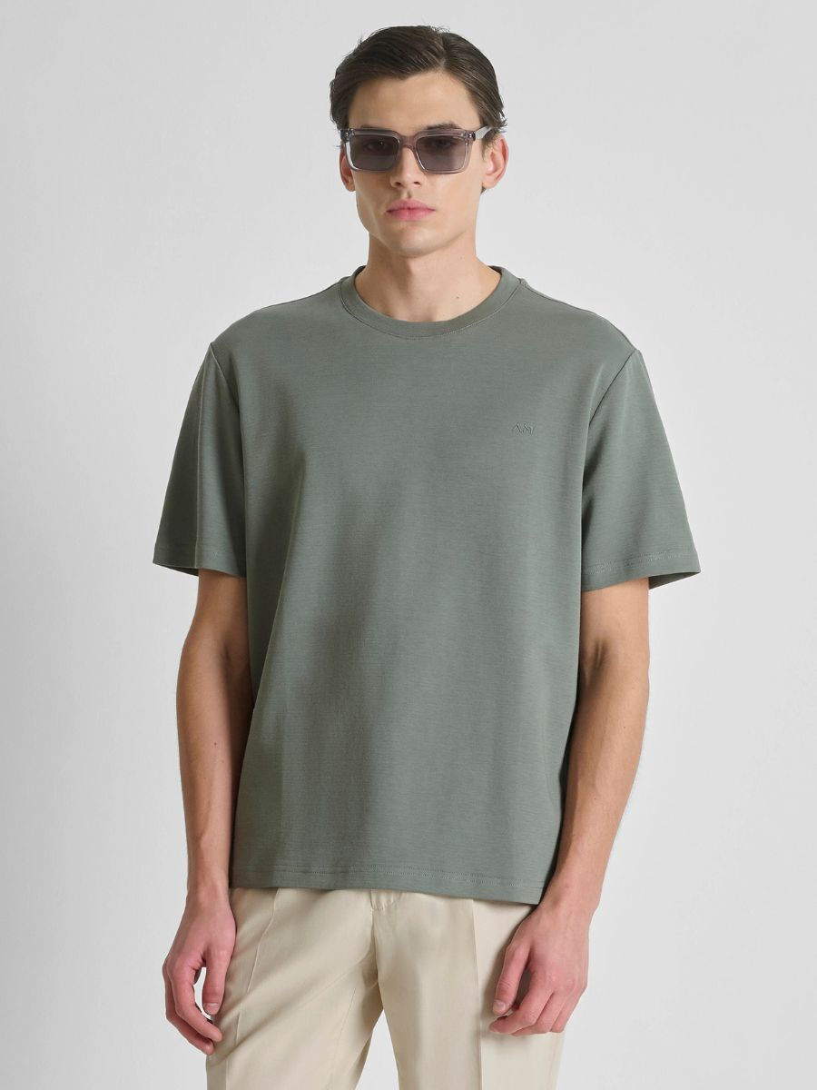 Antony Morato Тениска Каки MMKS02629-FA100253-4095 | Skroutz България