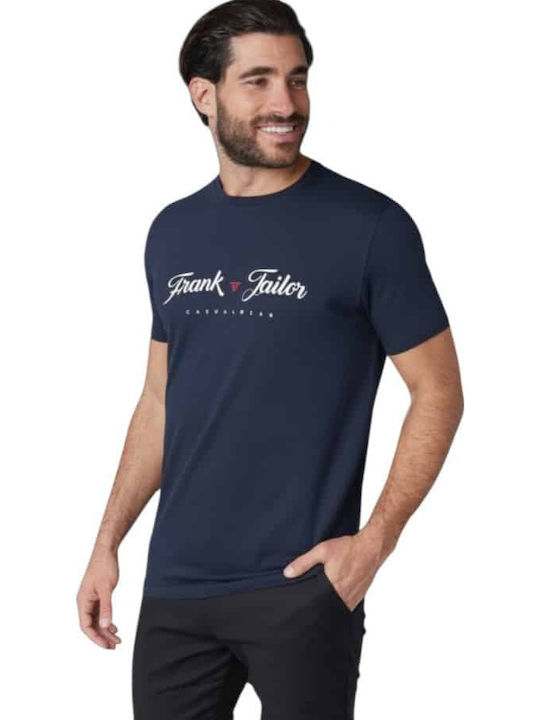 Frank Tailor Μπλούζα Κοντομάνικη Μπλε