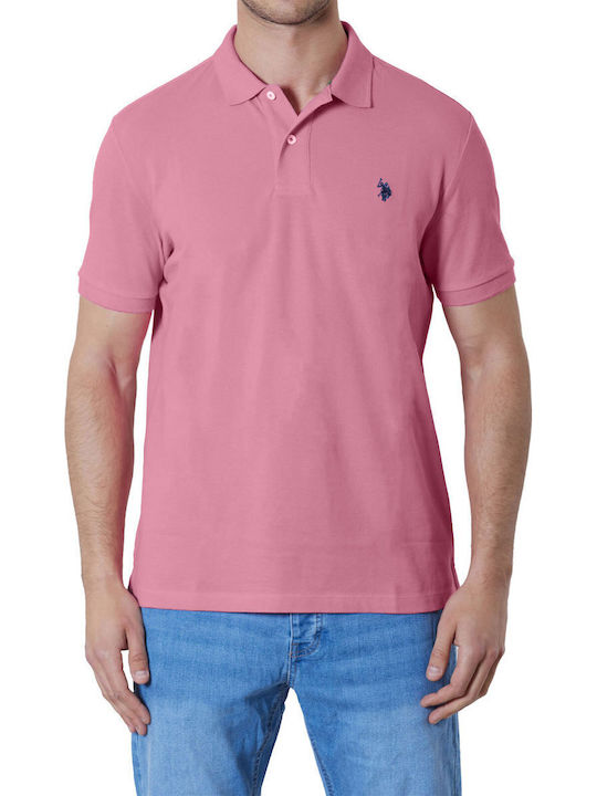 U.S. Polo Assn. Assn Polo Short Sleeve Pink Blouse