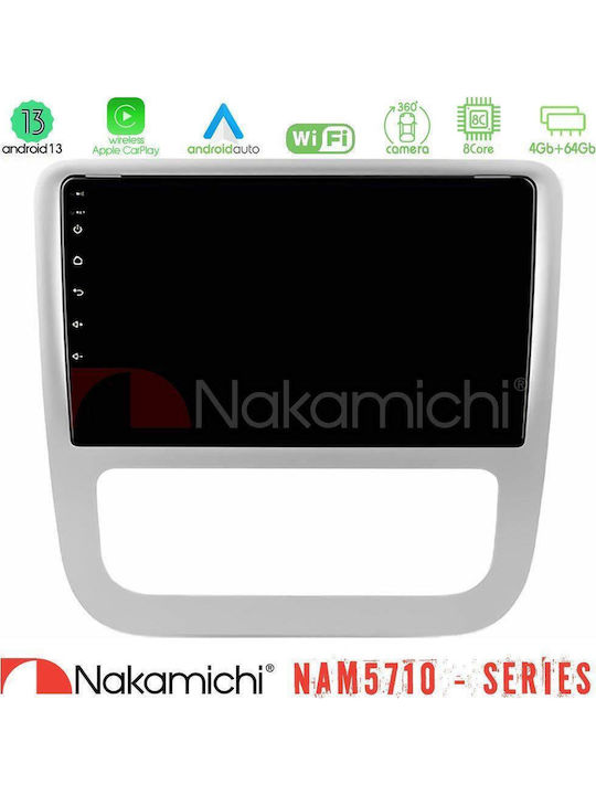 Nakamichi Автомобилна аудио система за Volkswagen Scirocco / Eos 2008-2014 Bluetooth USB WiFi GPS Apple CarPlay Android Auto с Touch Screen 9"
