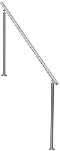 Stainless Steel Railing 5-6 Steps Adjustable Angle Length 180 Cm