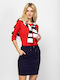 Women's Blouse Red