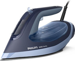 Philips 6000 Series Fier de Călcat cu Abur 2600W cu Furnizare Continuă de Abur 45gr/min Philips 6000 Series Fier de Călcat cu Abur 2600W cu Furnizare Continuă de Abur 45gr/min