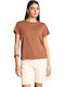 Women's T-shirt Basic Cappuccino