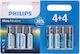 Philips Ultra Αλκαλικές Μπαταρίες AA 1.5V 8τμχ
