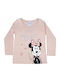 Kinderoberteile Langärmelig Rosa Minnie Mouse
