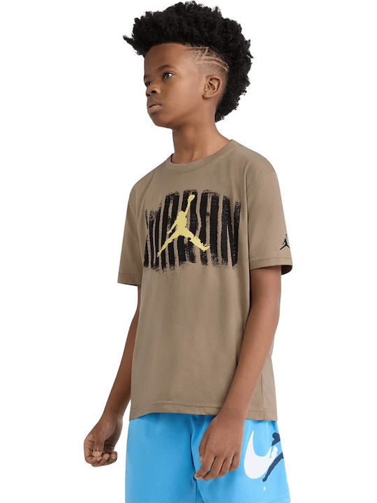 Jordan T-shirt Καφέ