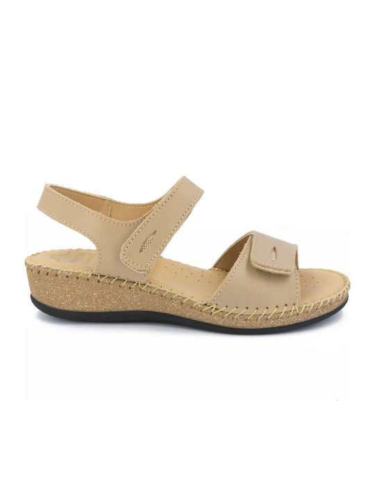 Sandale Casual Damă Anatomici Din Piele Maro